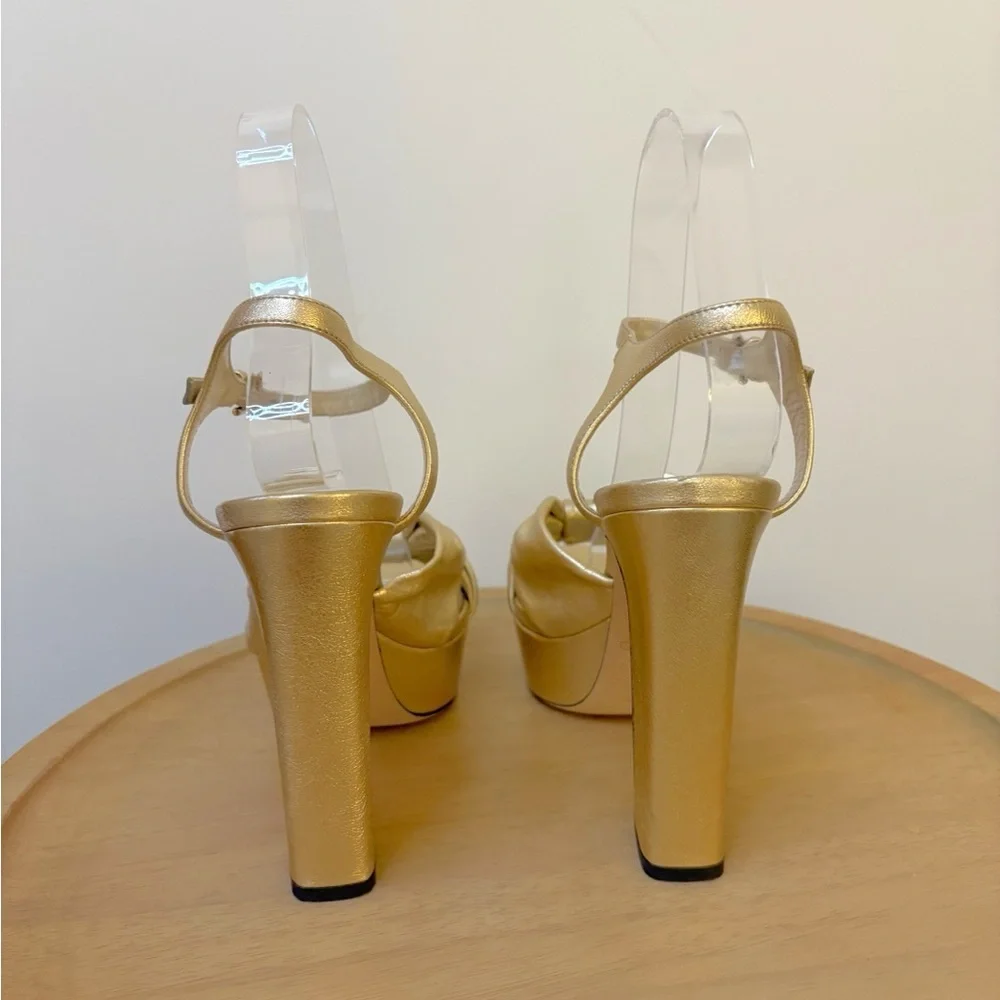 Jimmy Choo Heloise Platform Heel Sandals - Picture 13 of 16